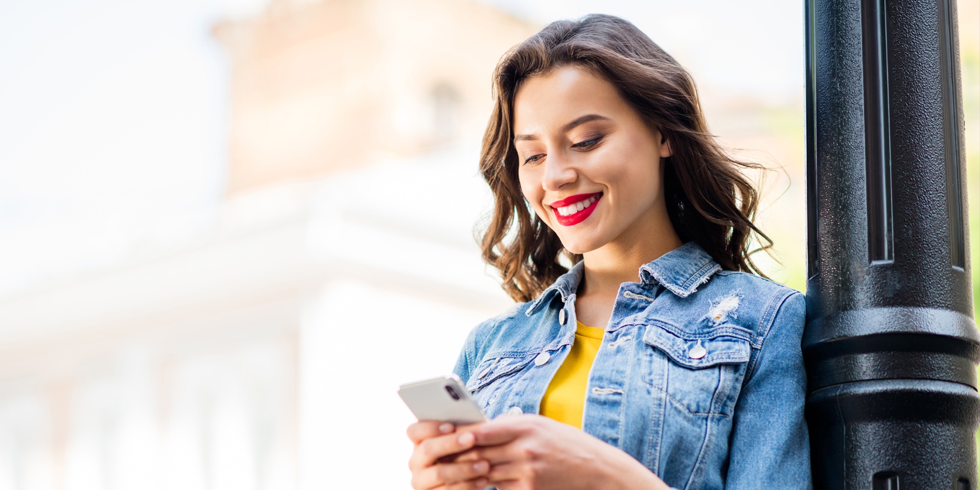 woman on cell phone